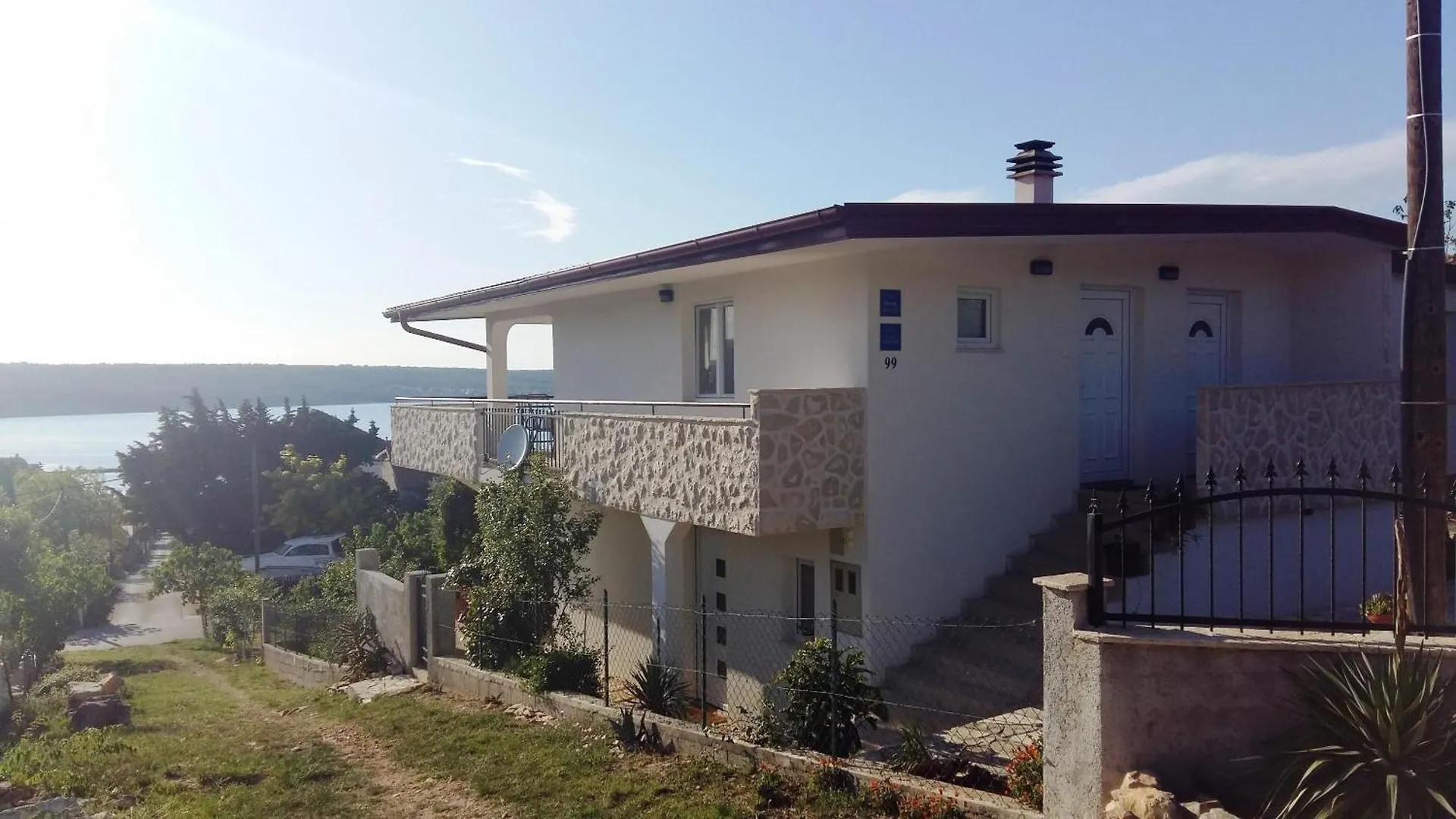 Apartmán Neugebaute Wohnung Im Erdgeschoss Gornji Karin Chorvatsko